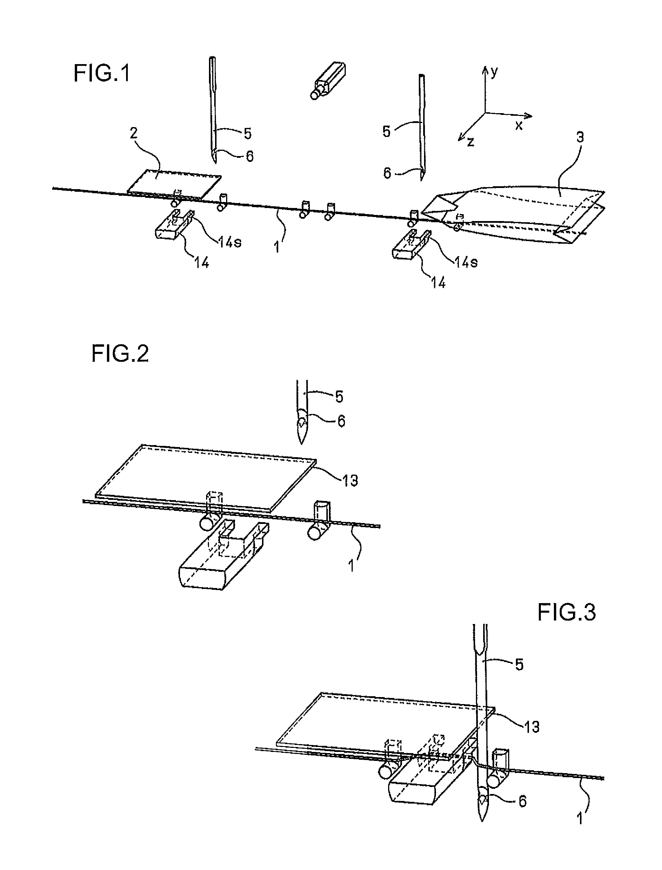 Method for applying a component of a package for a substance for infusion