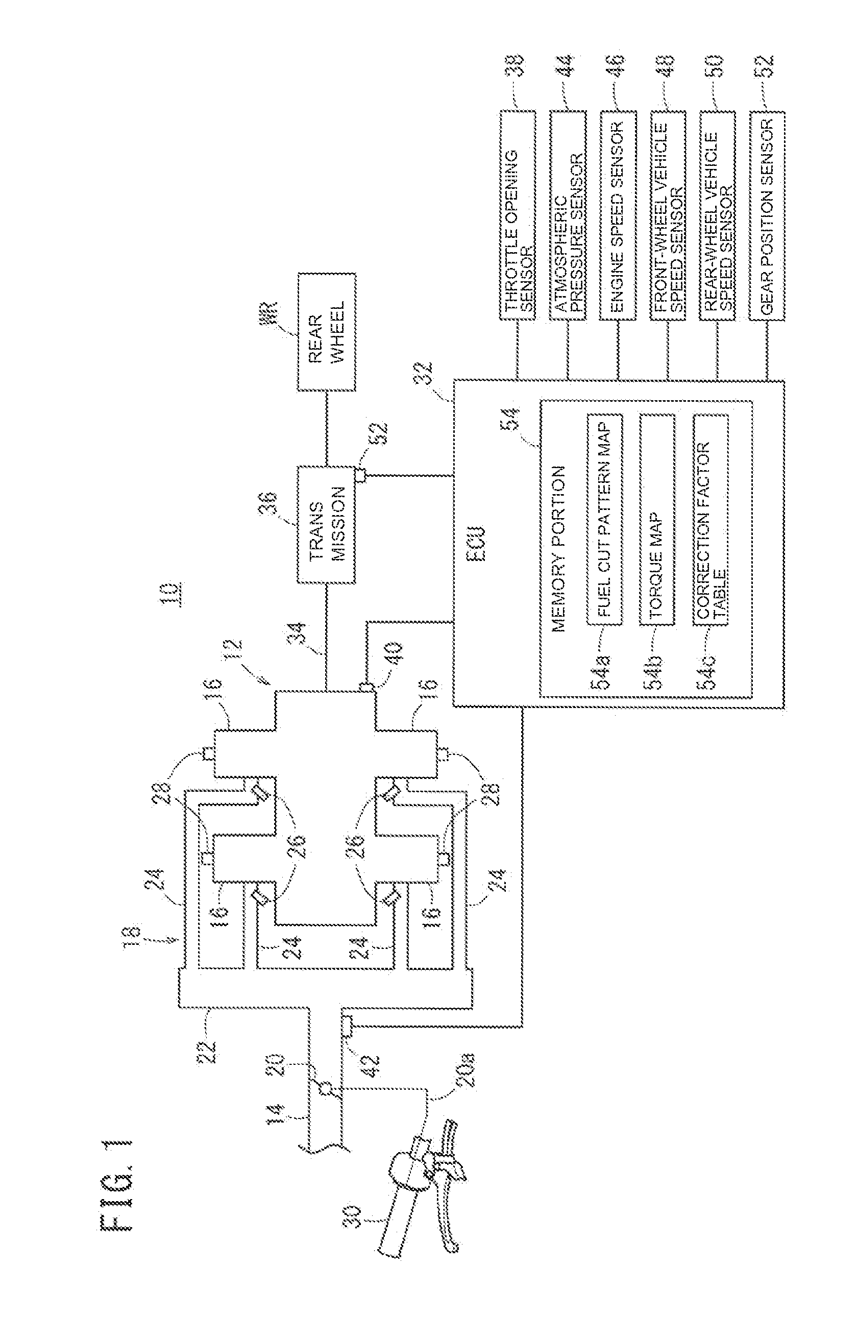 Traction control system for vehicle