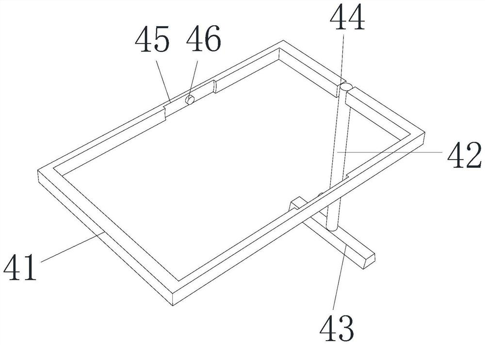 Electronic element cleaning solution stirring device