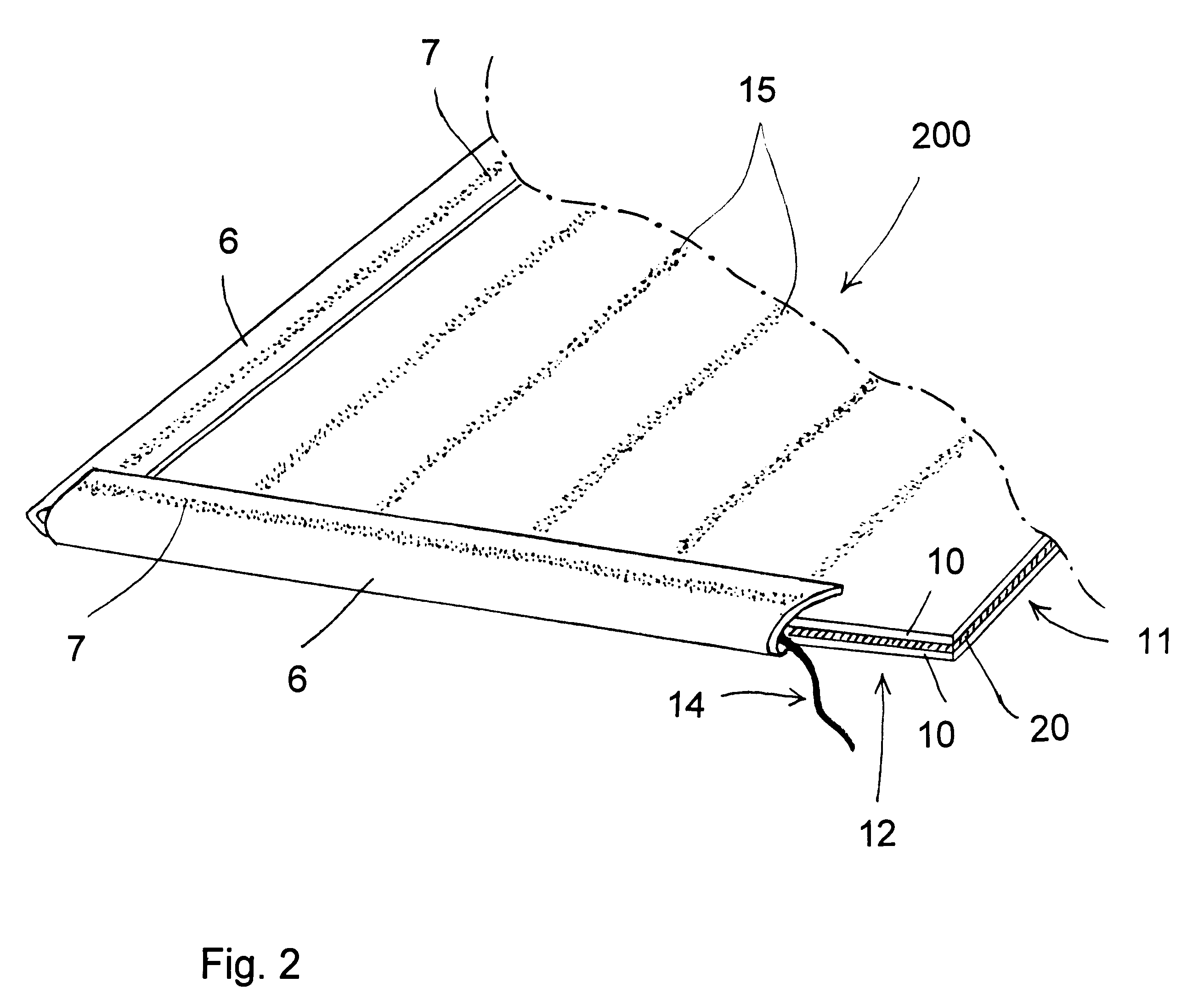 Method of continuously manufacturing compresses or drapes for single use, and a compress or drape obtained by the method