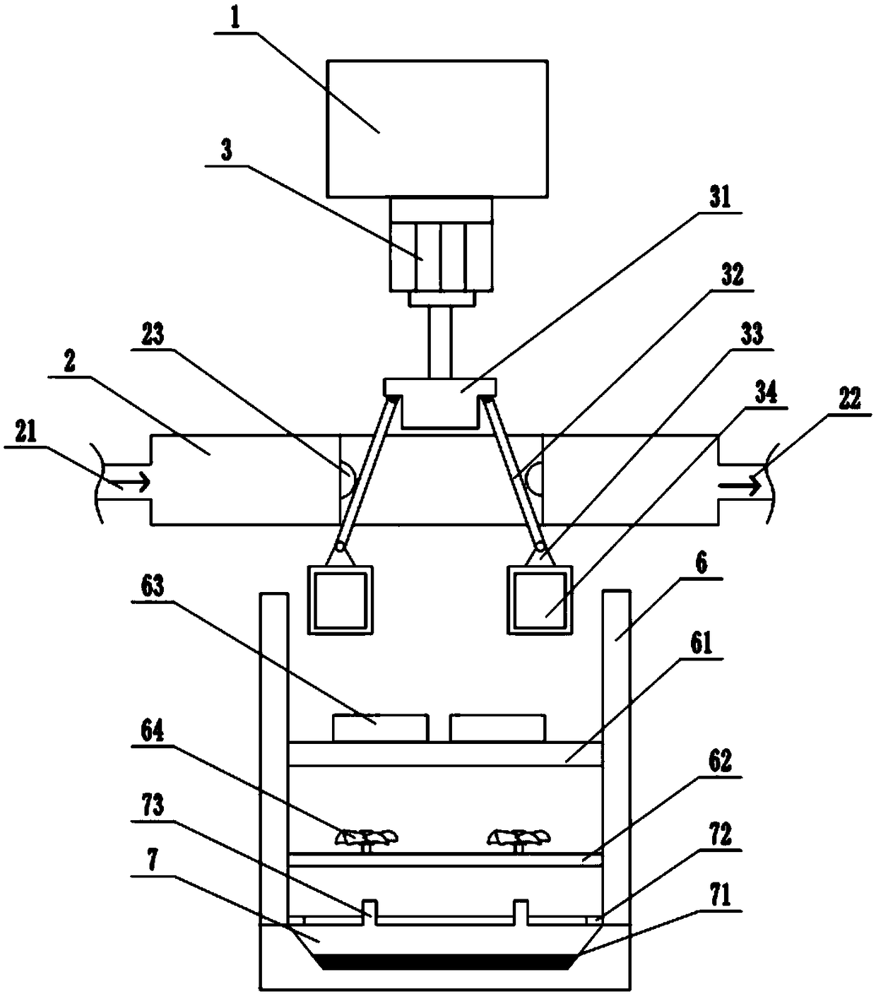 Laver processing device