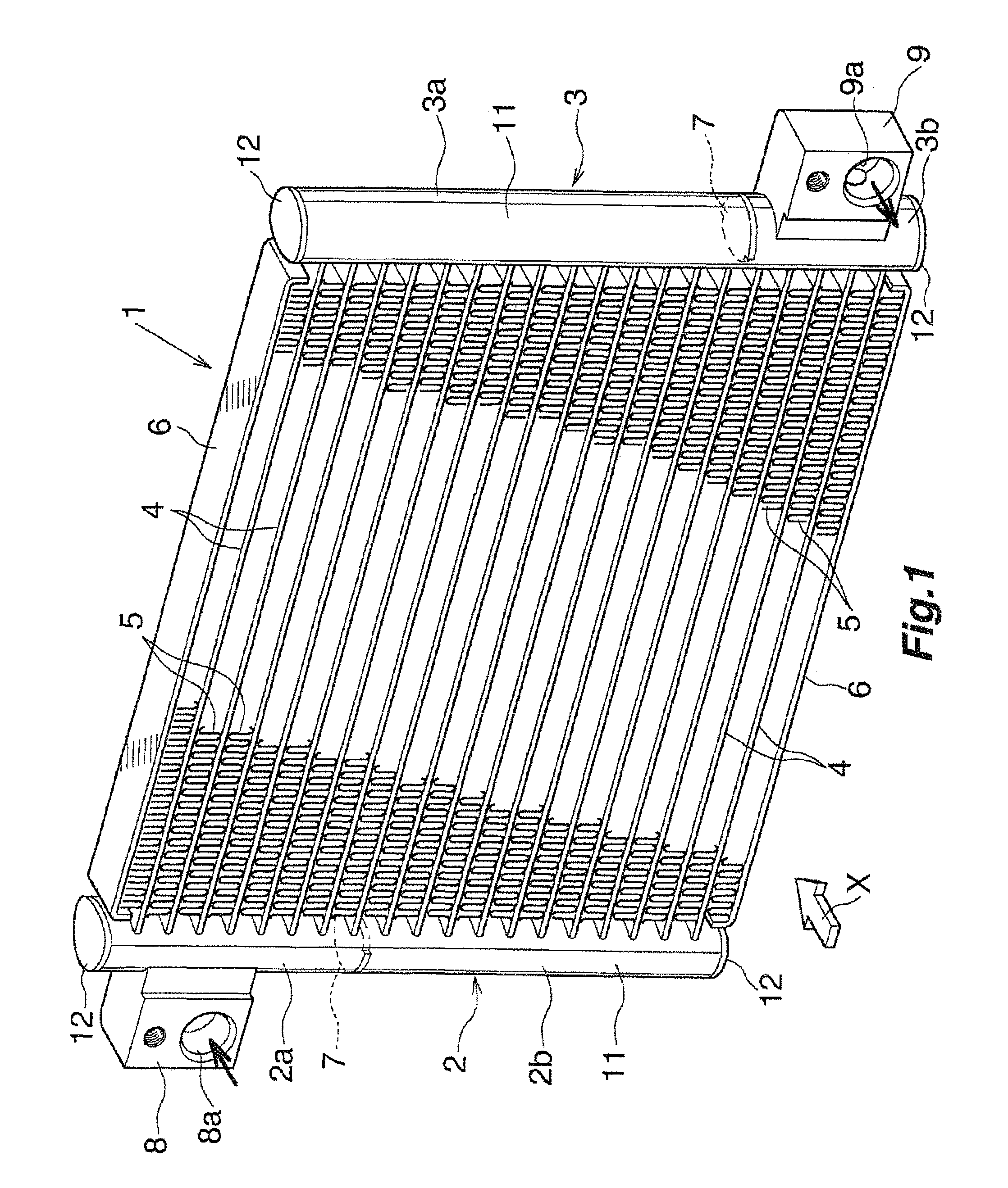 Method for anticorrosion treatment of outer surface of heat exchange tube made of aluminum extrusion and method for producing heat exchanger