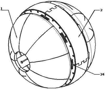 Quick turn spherical robot