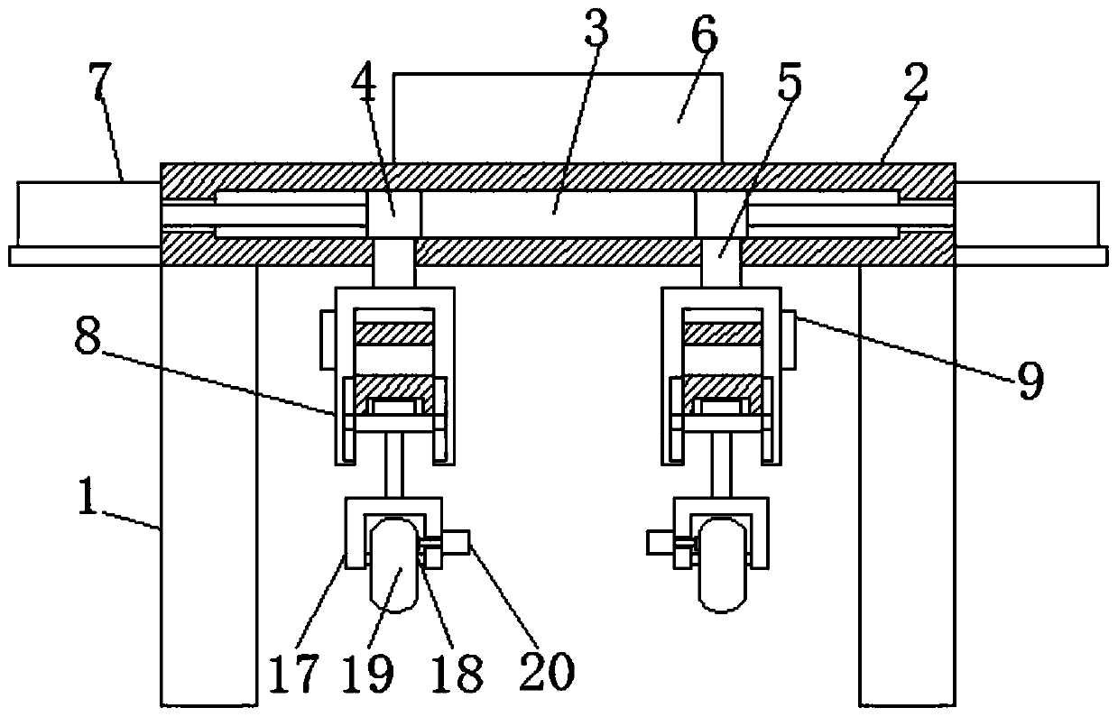 A force-applying load device suitable for a treadmill