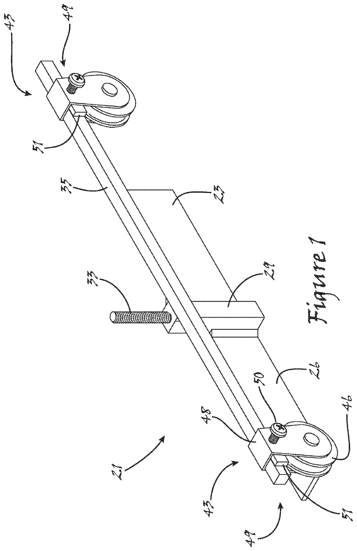 Pulley assembly for liquid level gauging system
