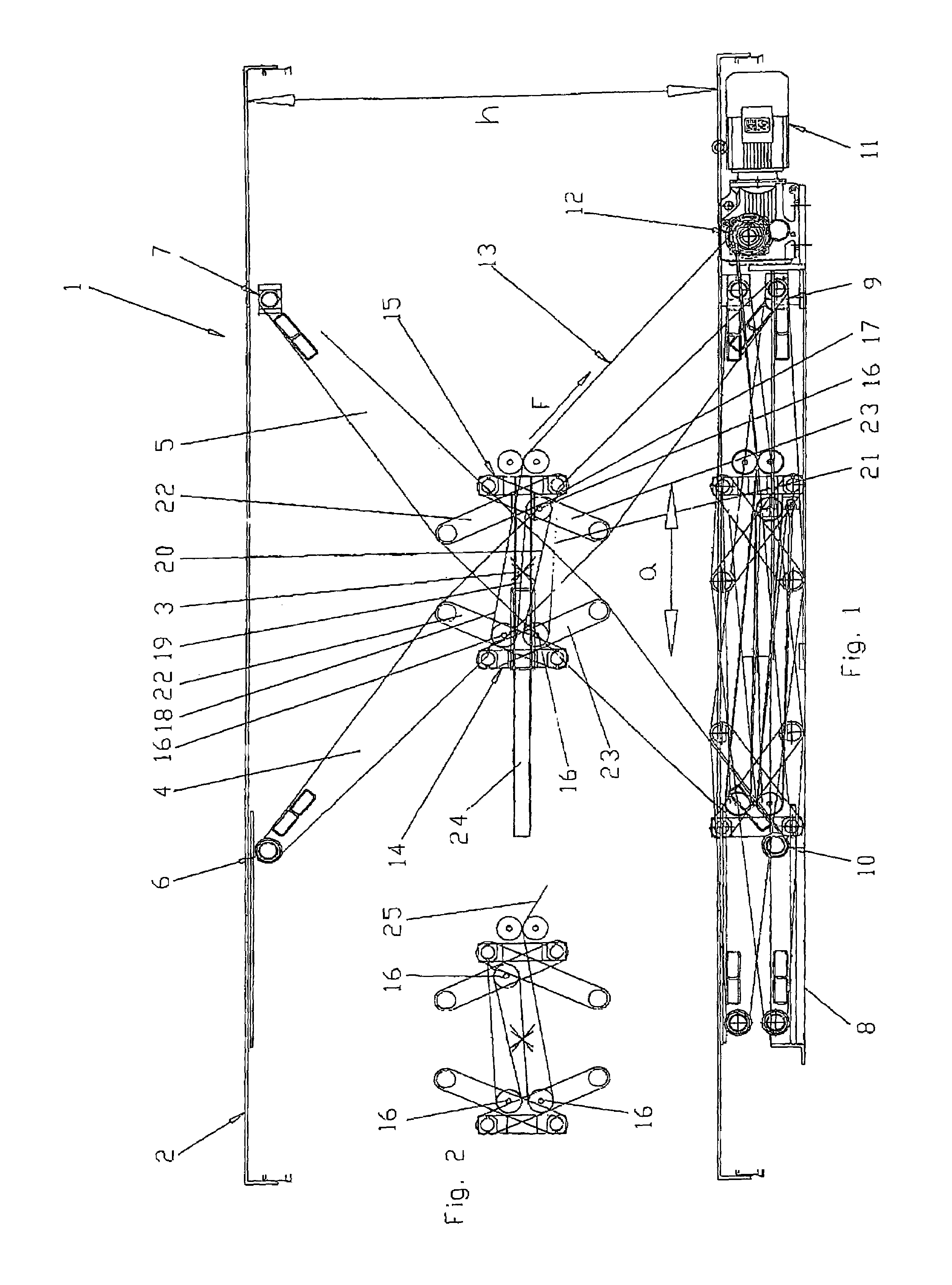 Scissor lift mechanism