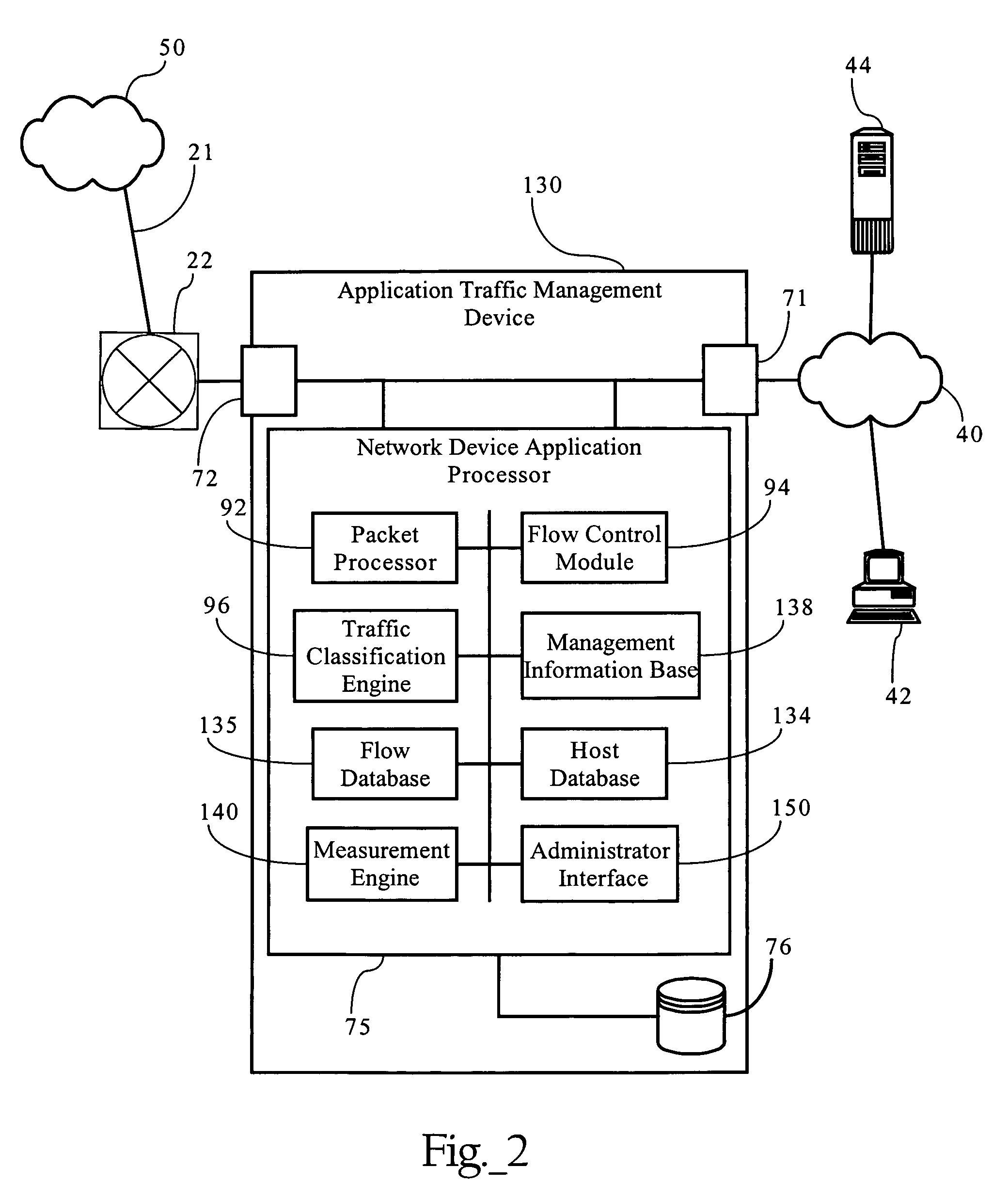 Coordinated environment for classification and control of network traffic