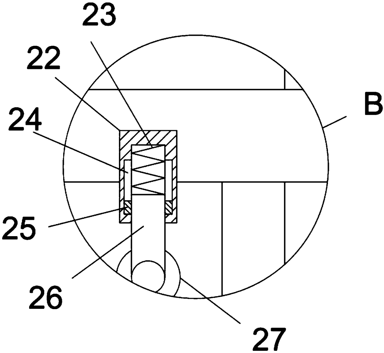 Sugarcane cutting and segmentation device for food processing