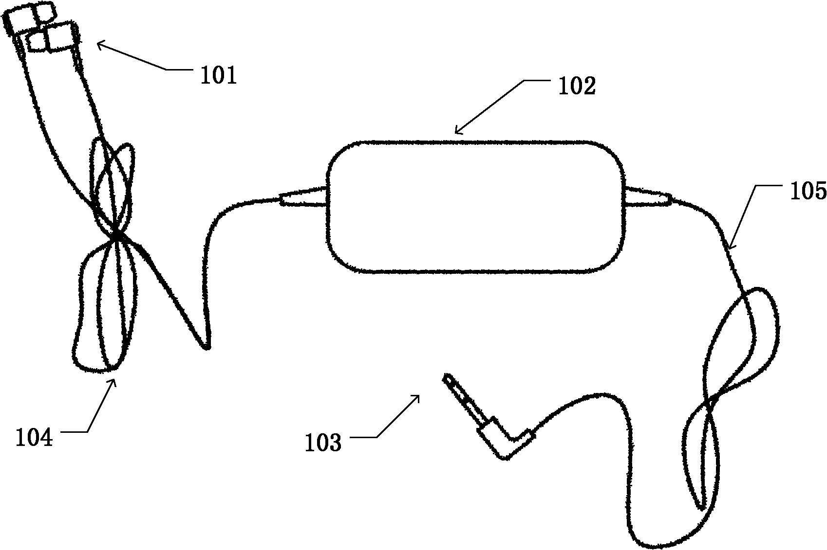 Earphone for eliminating noise and drive circuit thereof