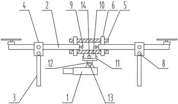 Unmanned aerial vehicle measuring instrument