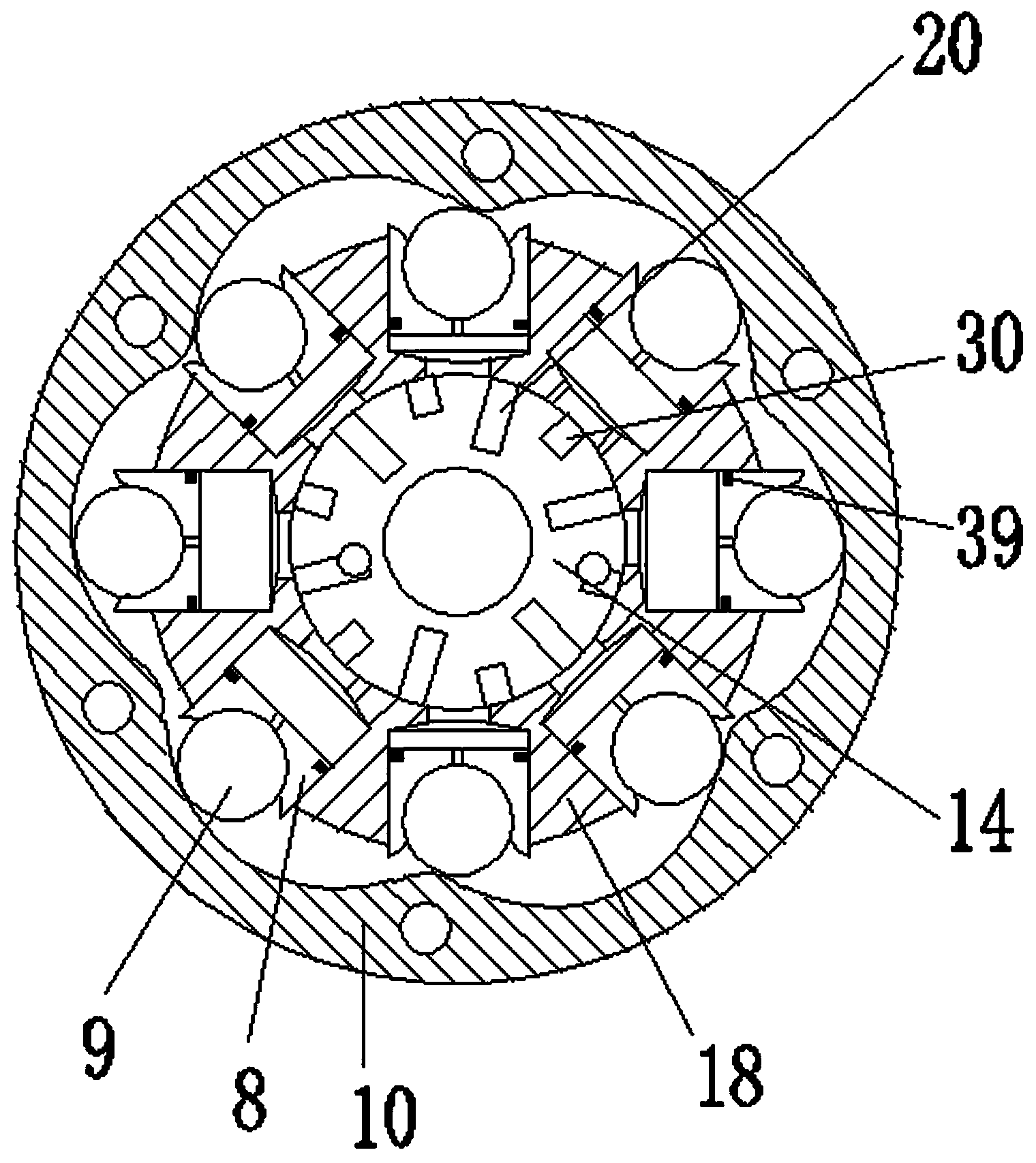 Multi-rotation hydraulic valve