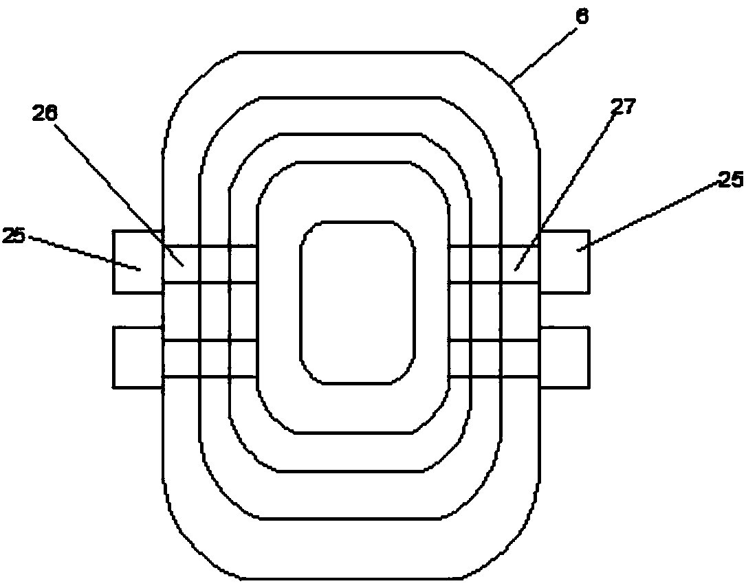 Sewage treatment device and method for garment production process