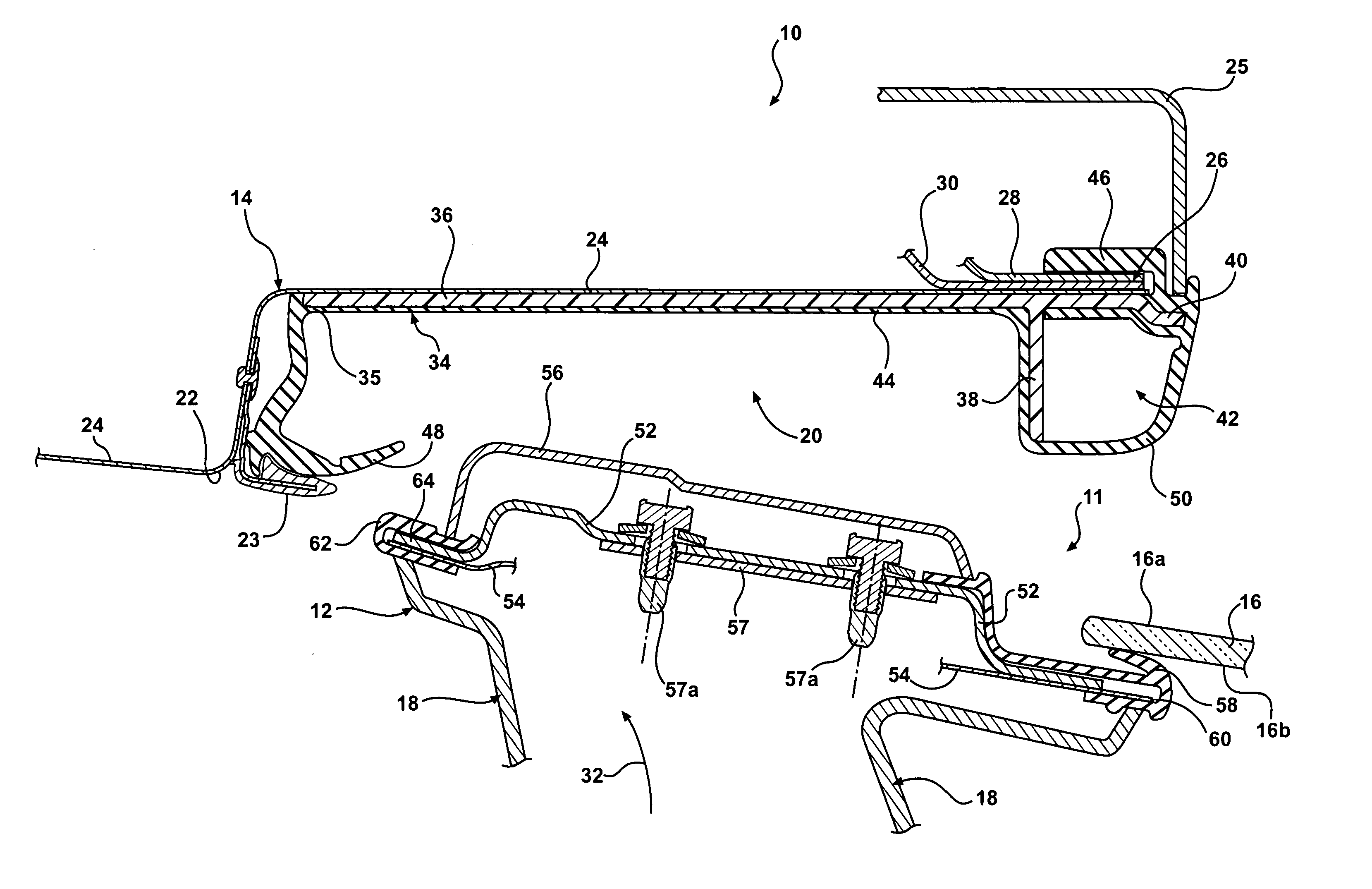 Door sealing assembly