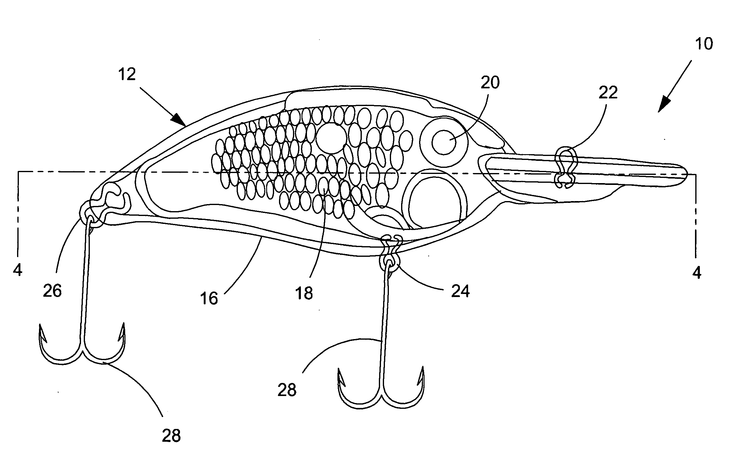 Electronic fishing lure