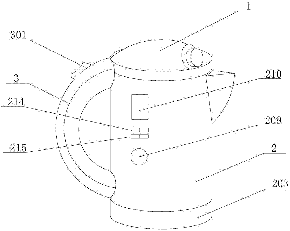 Dry heating-resistant electric kettle