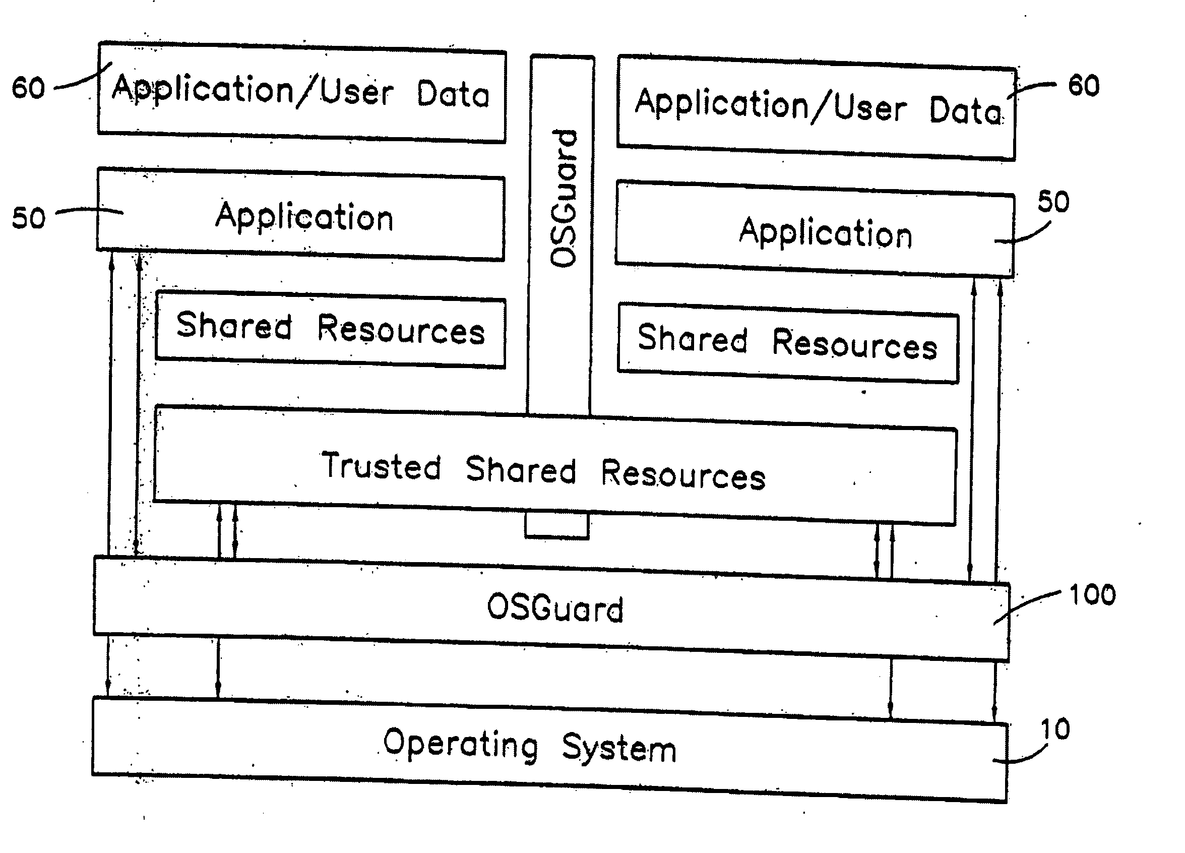 System and method for controlling inter-application association through contextual policy control