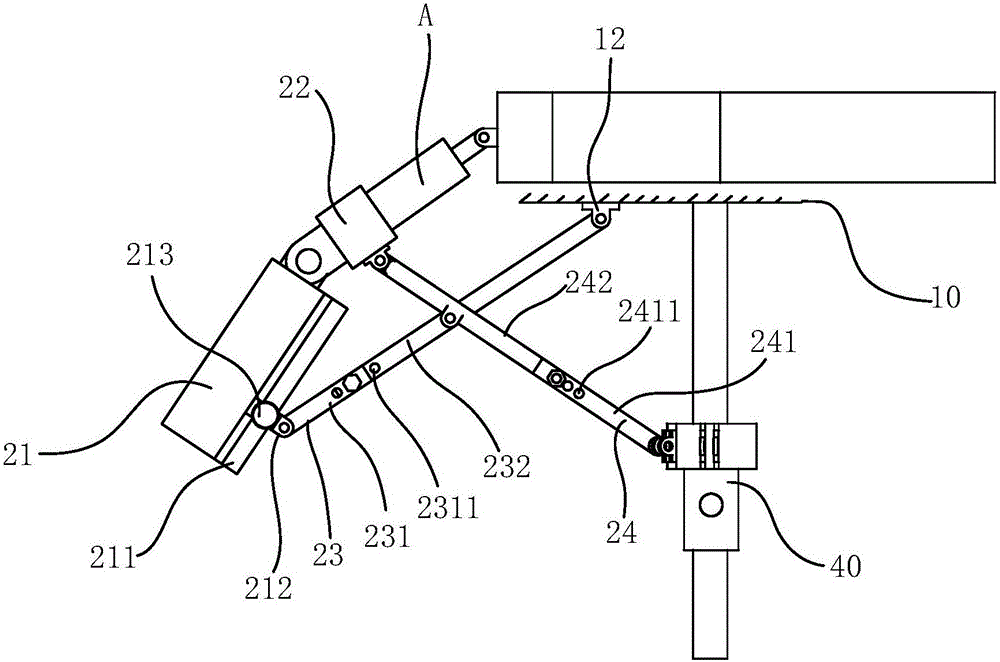 Rod-length-adjustable finger function rehabilitation device