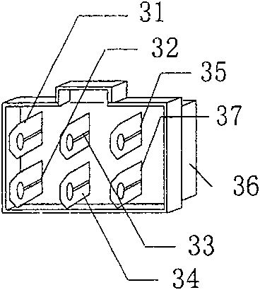 Constant plug component of vehicle intelligent electric appliance