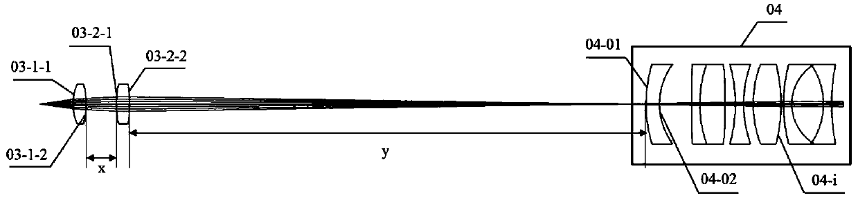 Non-contact mirror surface interval measurement method based on matrix optical calculation