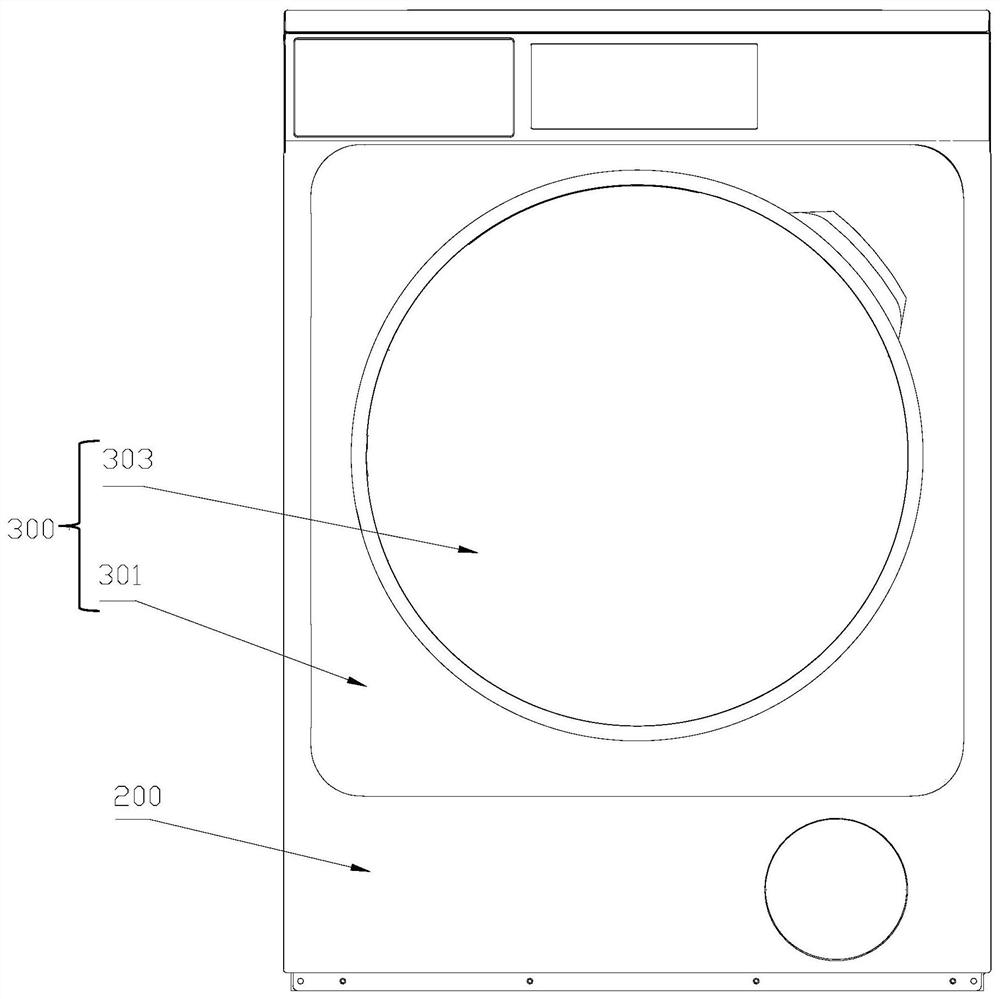 Clothes processing equipment and its door cover assembly