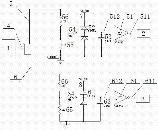 Synchronous control system of binocular vision device for vehicle