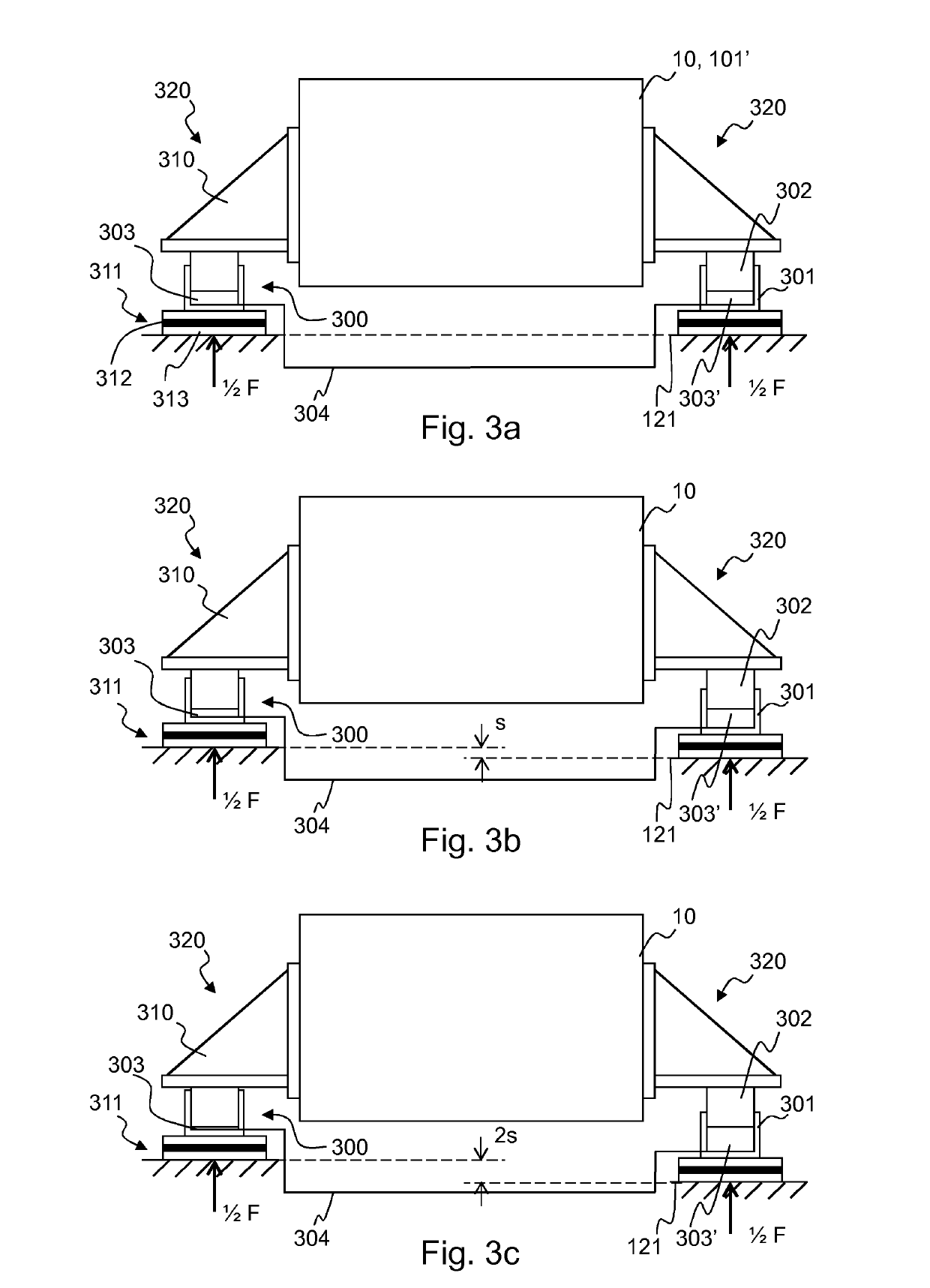 Method and a system for supporting a frame of a mineral material crusher and a crushing plant