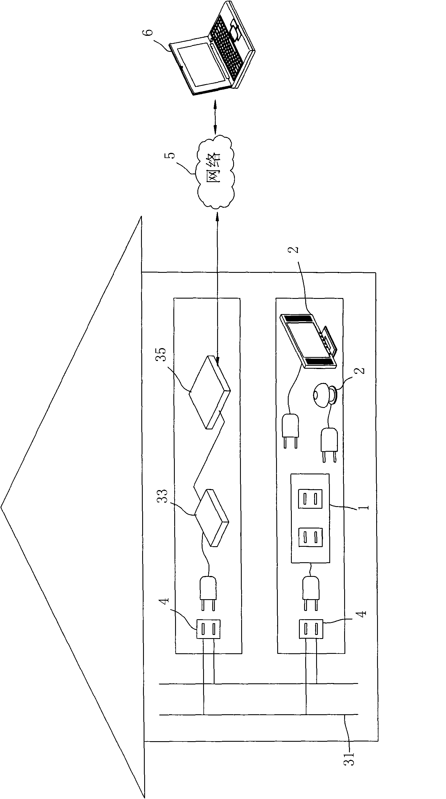 Monitoring socket, monitoring system and control method thereof