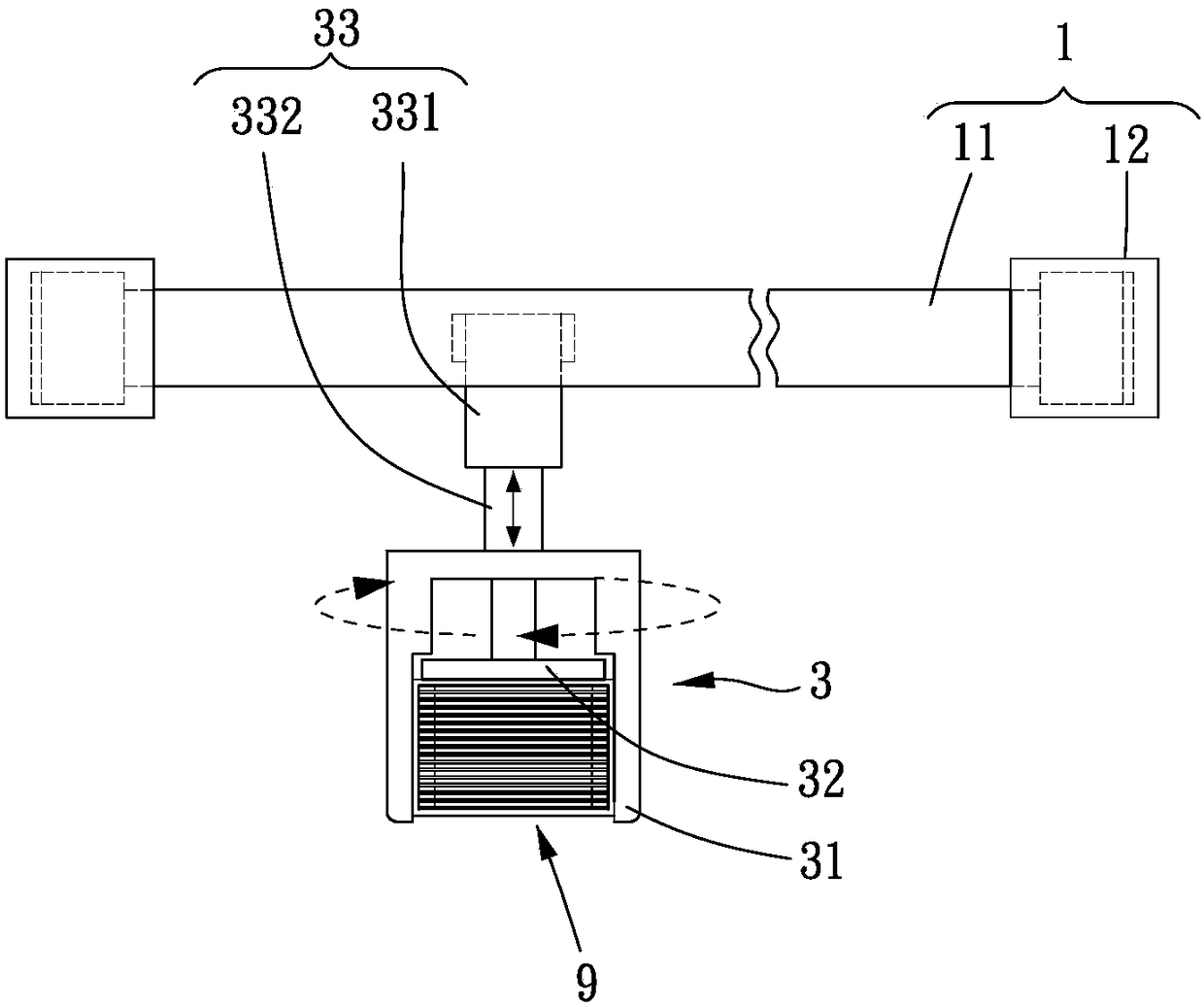 Semiconductor process conveying system and method