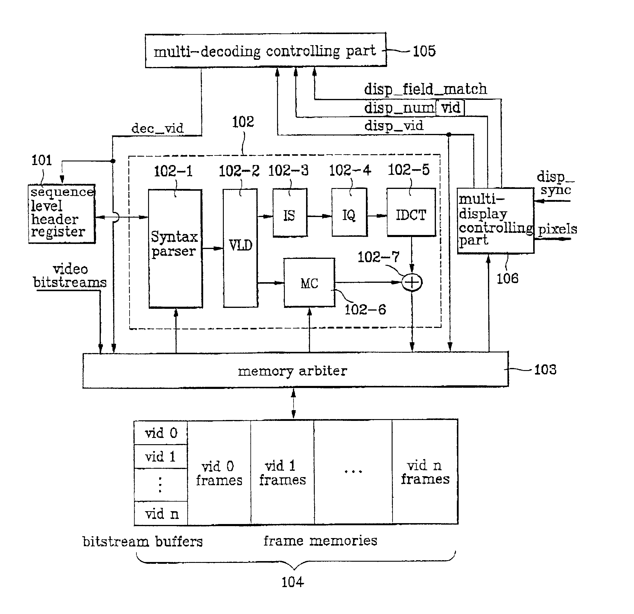 Device and method for decoding video signal