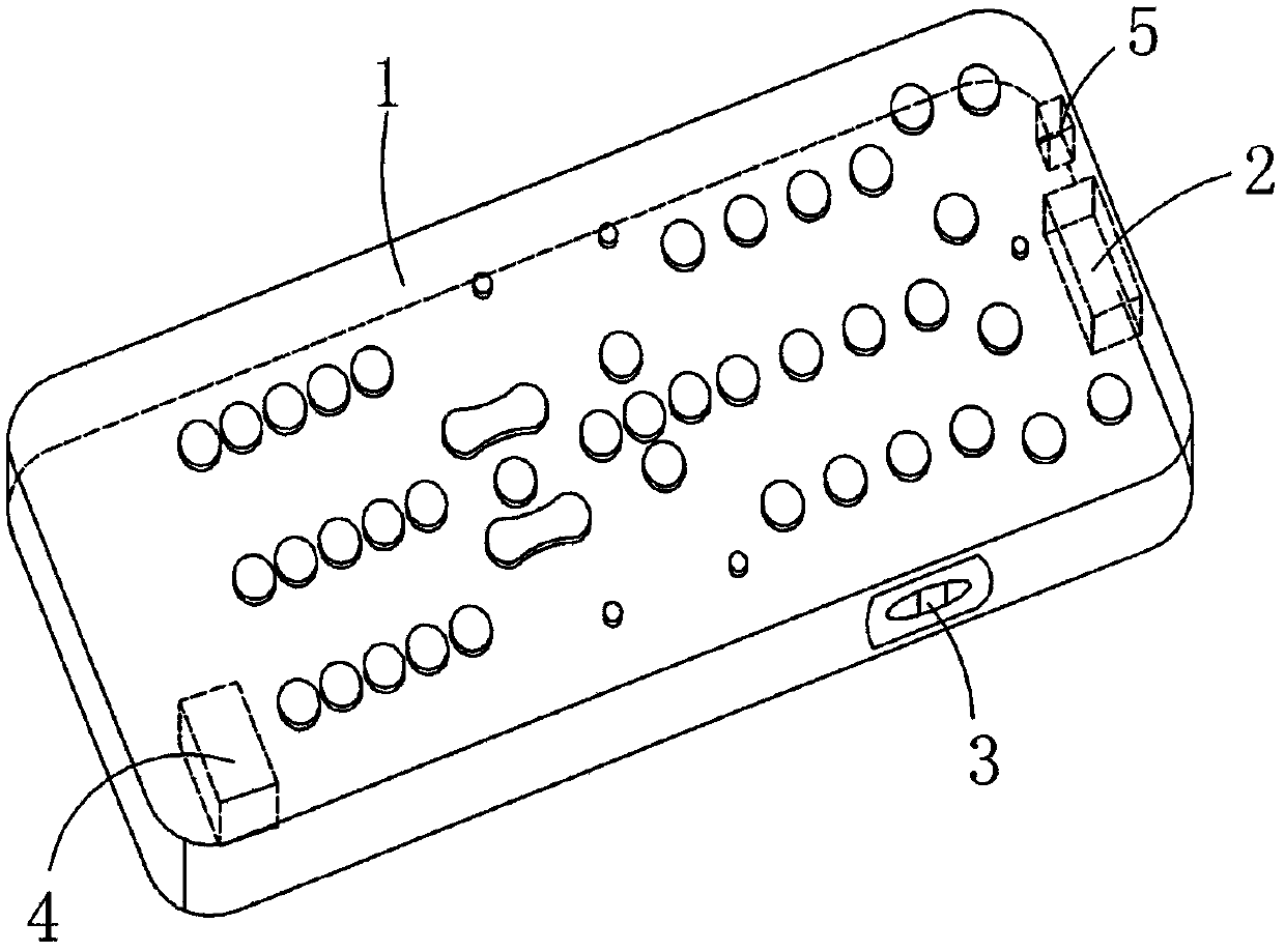 Television set remote controller with illumination function