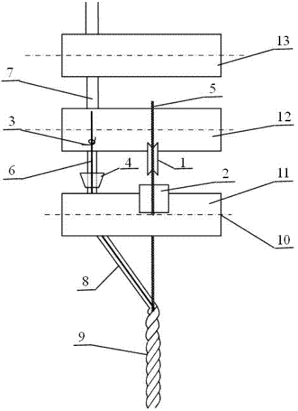 Electromagnetic shielding yarn with metal wire wrapped elastic yarn, production equipment and production method thereof