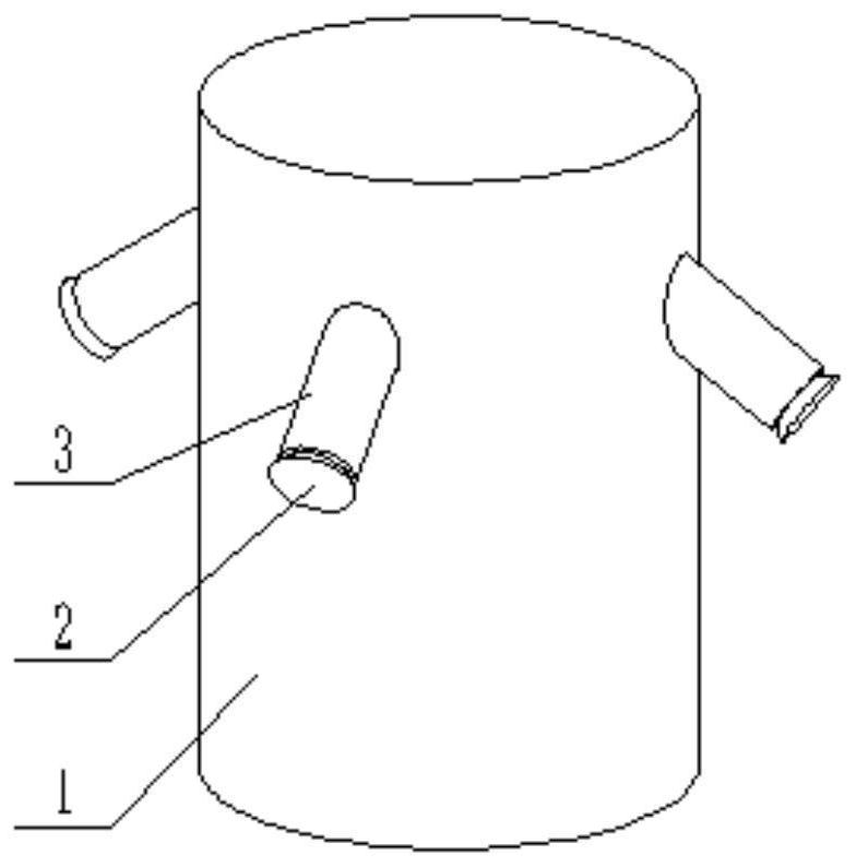 Forced ventilation and heat dissipation device for house