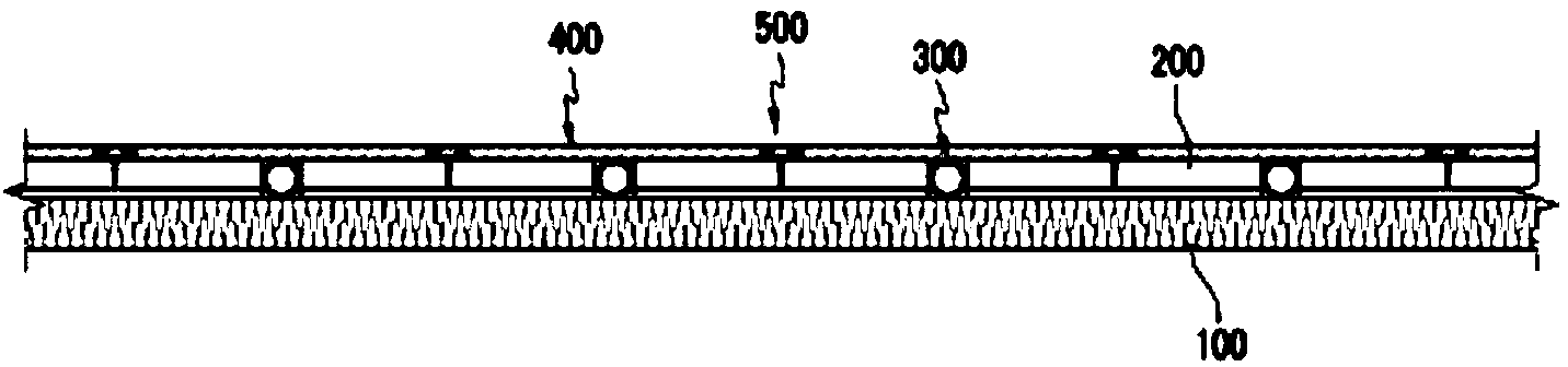 Floor heating structure, and construction method thereof