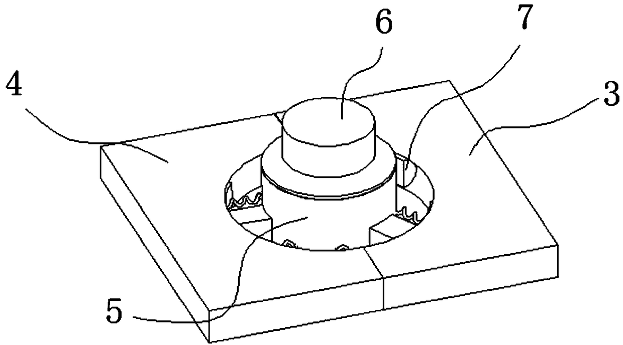 Mold for production of metal C-shaped sealing ring