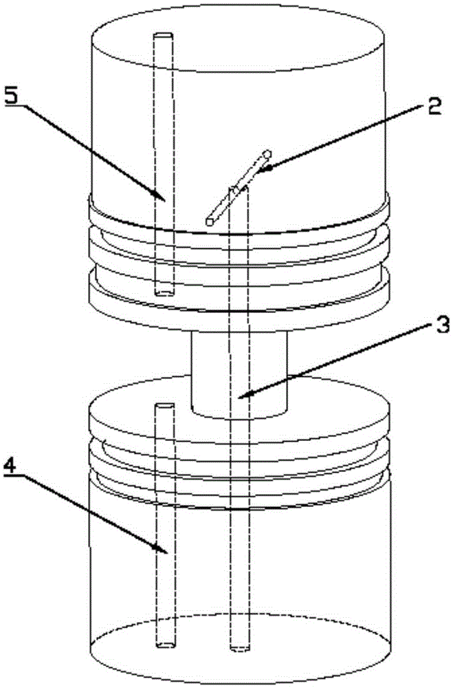 Closed oil film visualization device capable of measuring leakage of reciprocating sealing piston