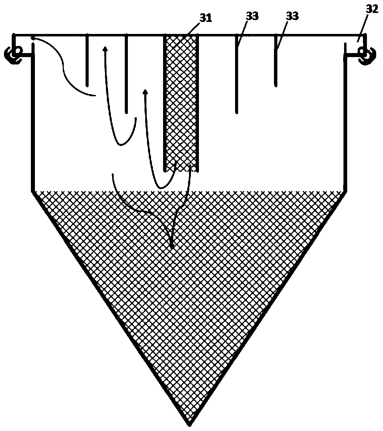 System for recovering cold-rolled acid regeneration acid-containing mud slurry, and method for recovering cold-rolled acid