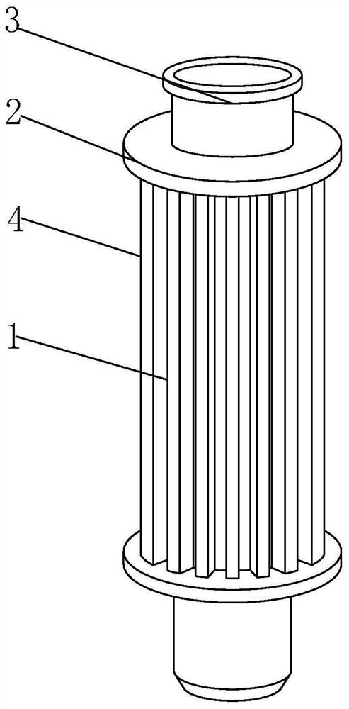 A high-efficiency and energy-saving spliced ​​filter element