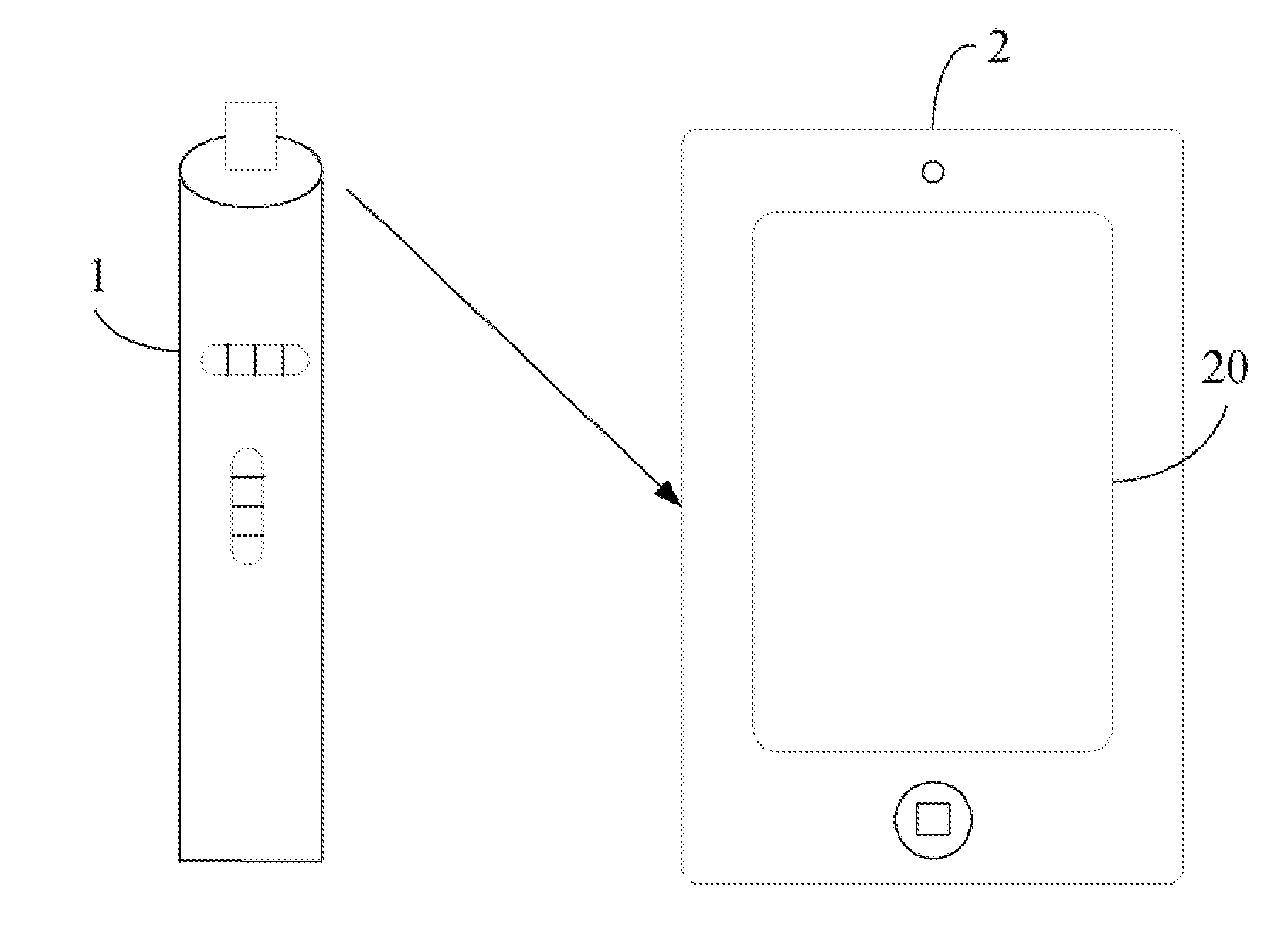 Capturing device and method of capturing words for translation using the capturing device