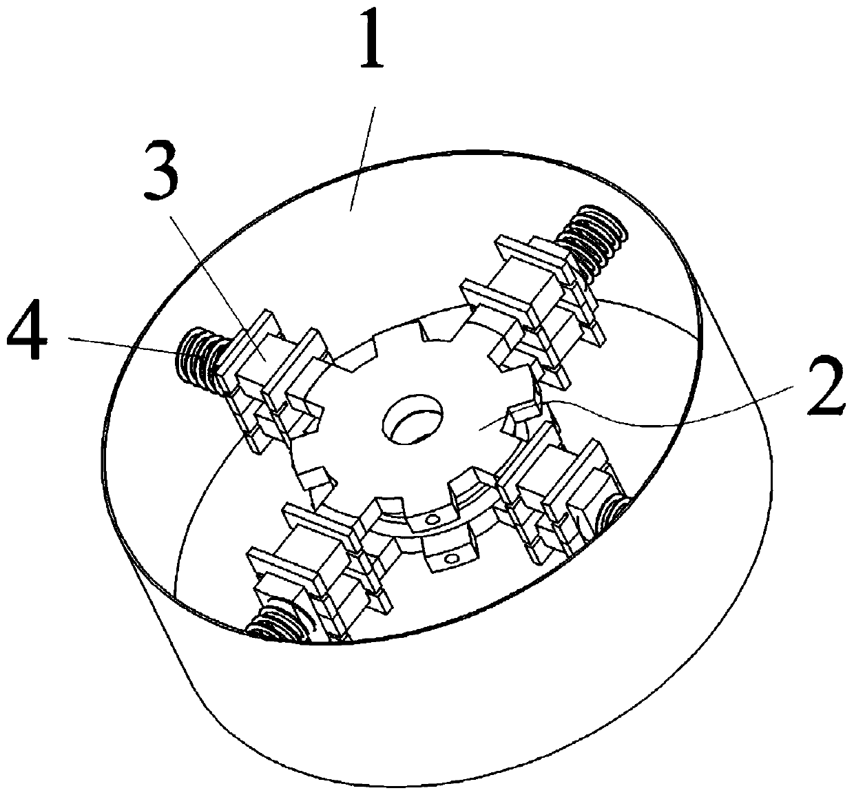 Braking device and mechanical facility