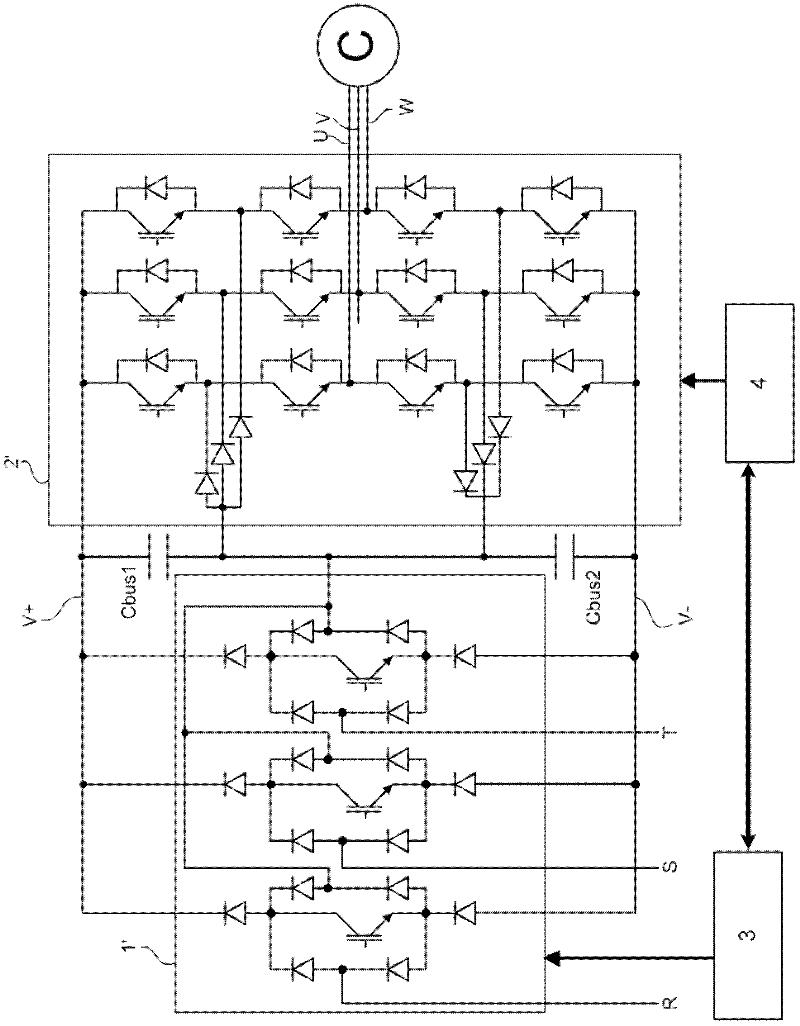 Control method and system for reducing the common-mode current in power converter
