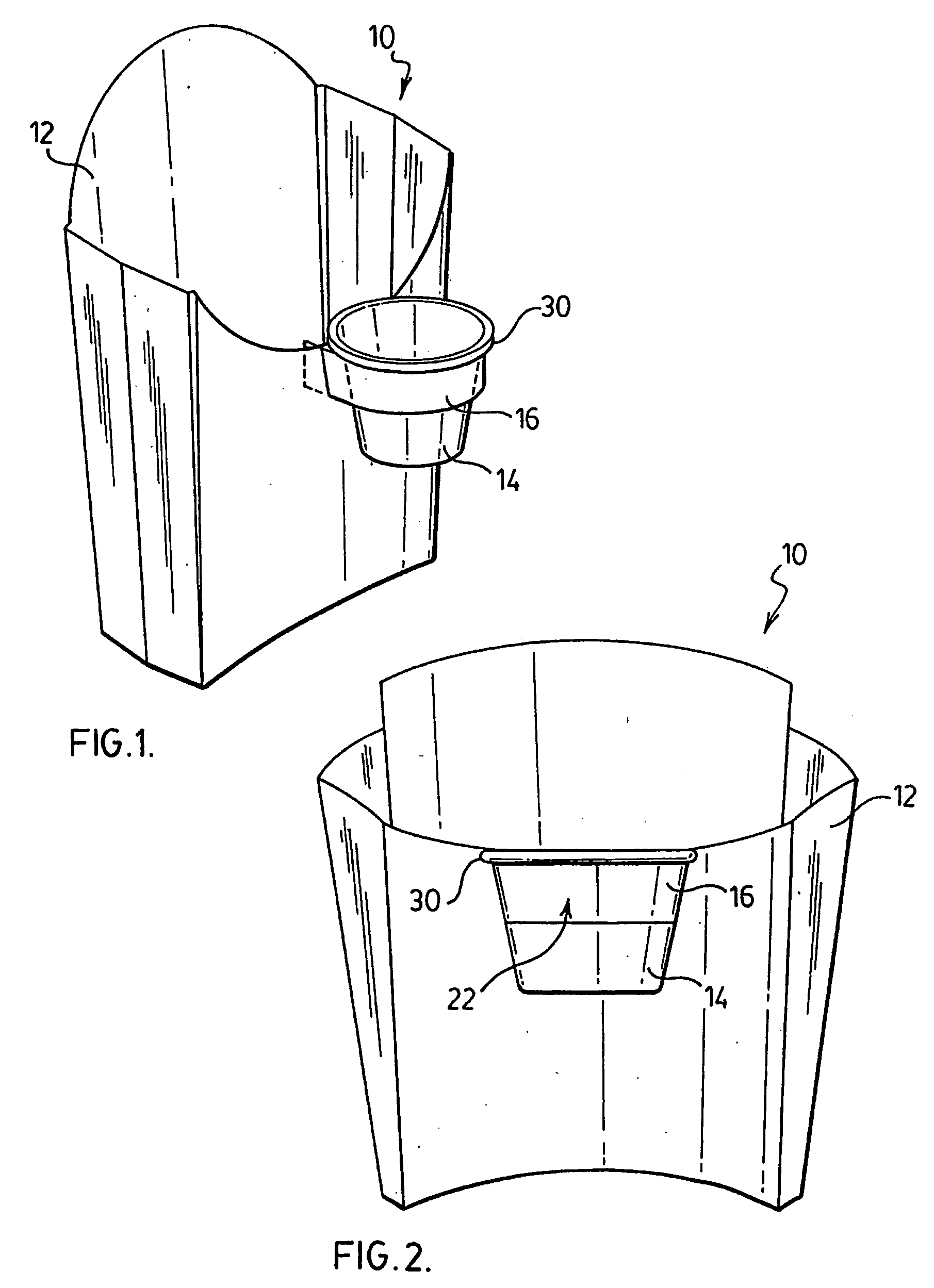 Food and condiment container