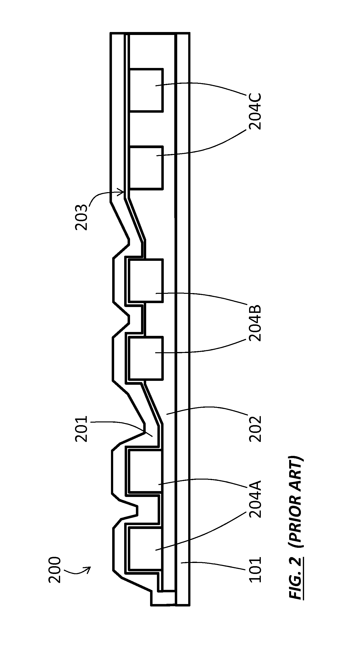 Local seal for encapsulation of electro-optical element on a flexible substrate