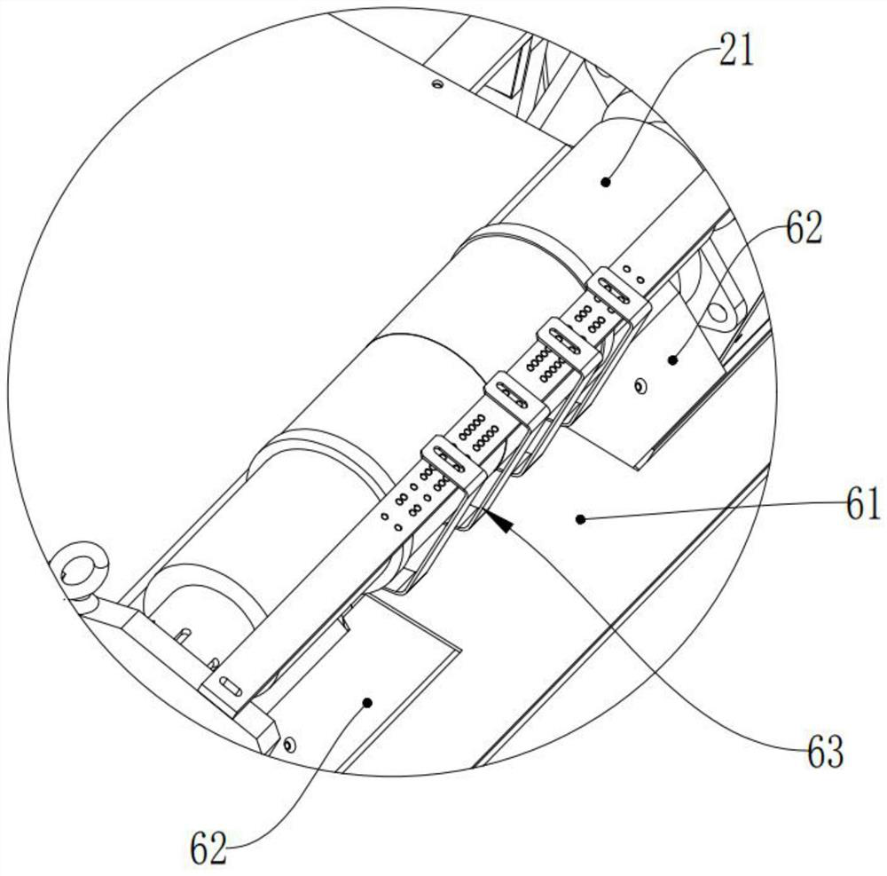 A lead alloy hanging slurry type casting machine