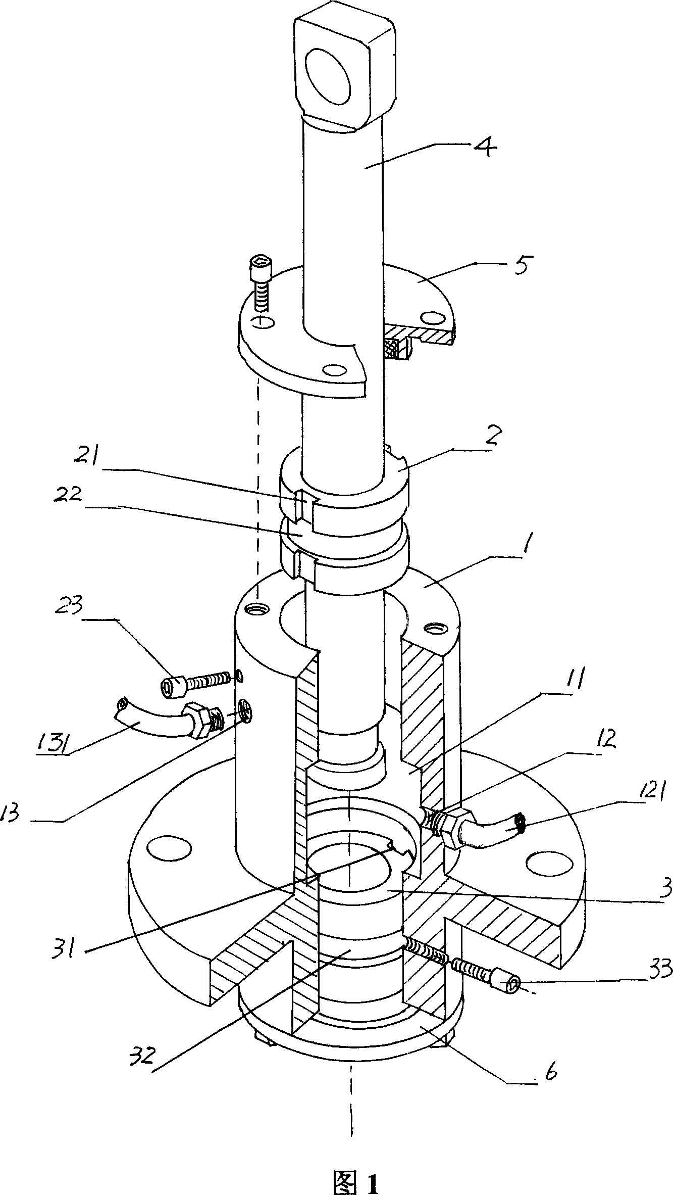 Reciprocating guide mechanism for needle loom