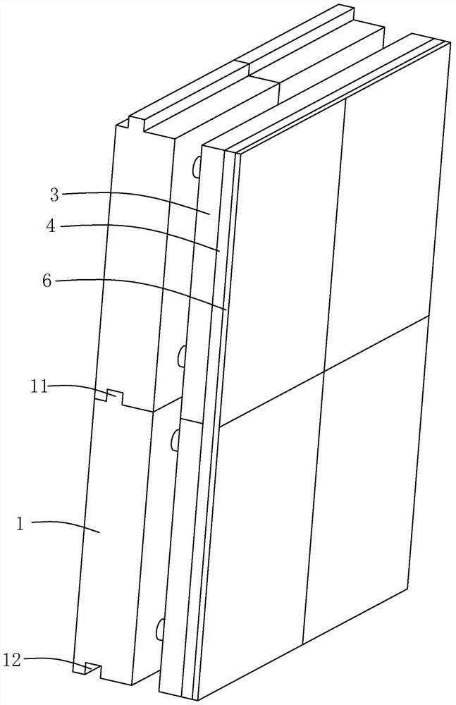 Fabricated outer wall structure based on BIM technology