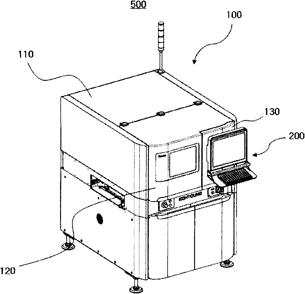 Housing for a measuring equipment and measuring equipment having the same
