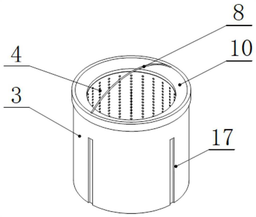 Water surface garbage collection device