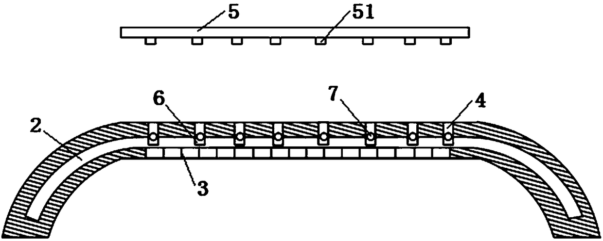 Device and method for attached gingiva widening for oral implantation repairing