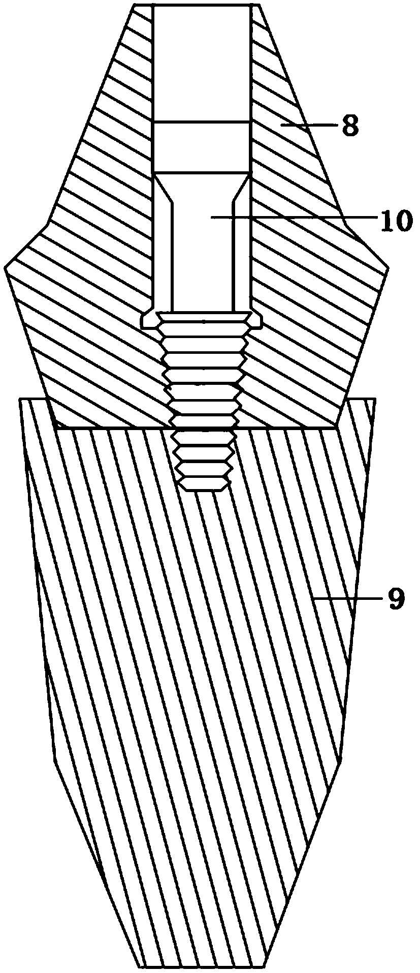 Device and method for attached gingiva widening for oral implantation repairing