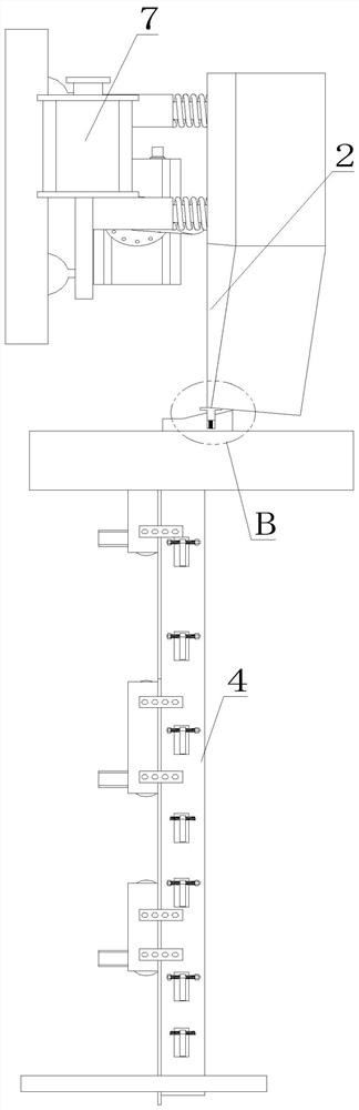 An apple sorting device